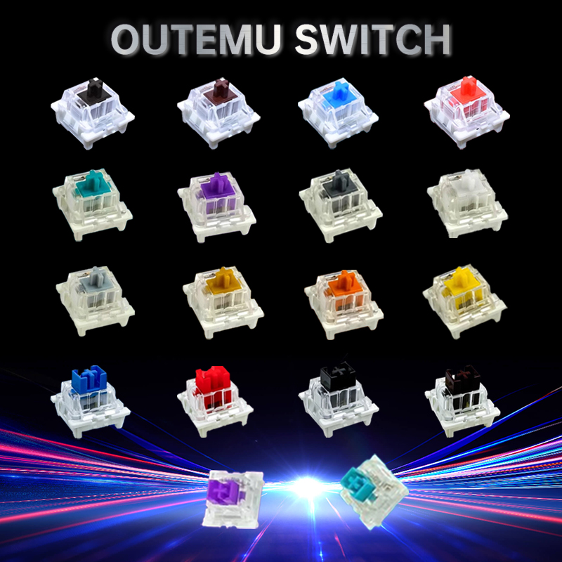 Interruptor Outemu para teclad - Keyboard Gaming Blue Switch reseña y precio