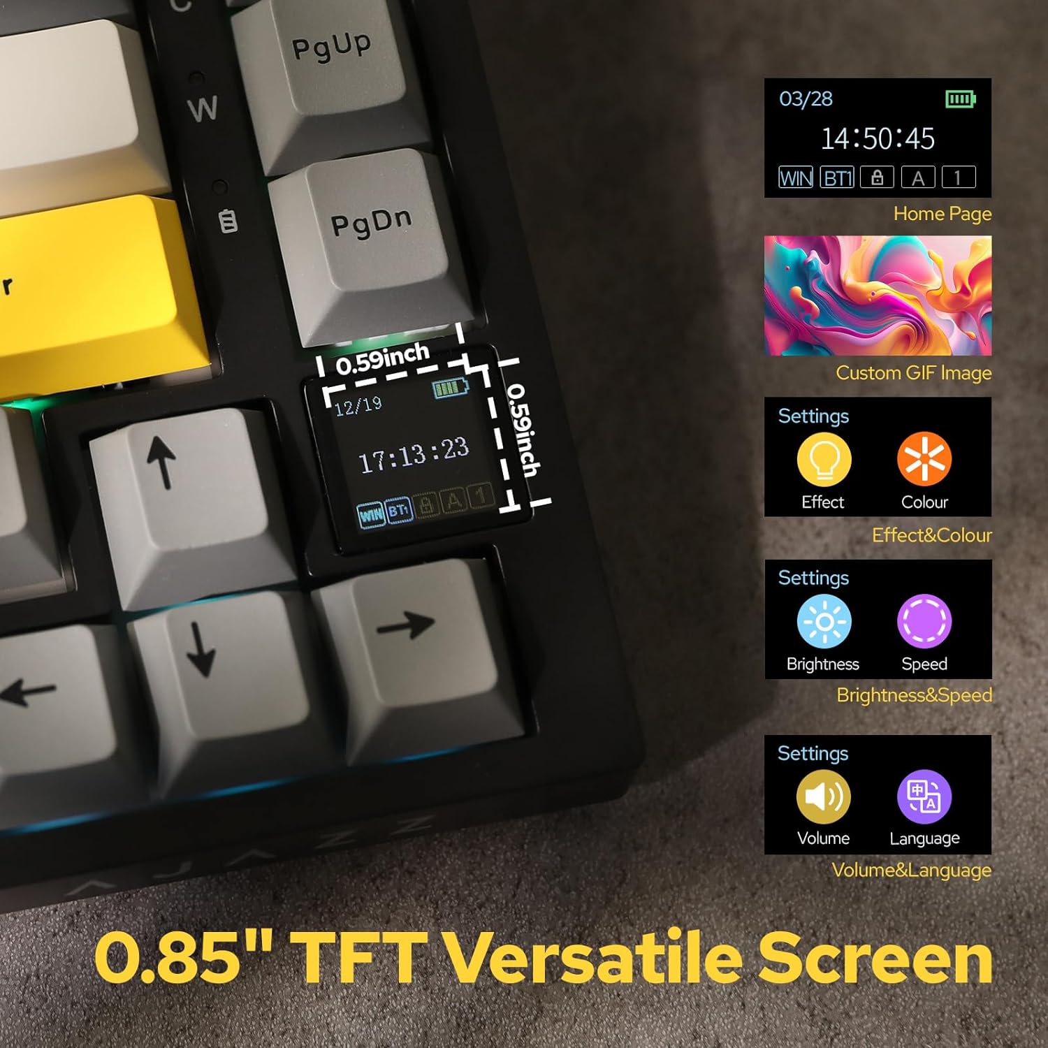 Teclado mecánico inalámbrico A - Gaming Keyboard No Rgb reseña y precio