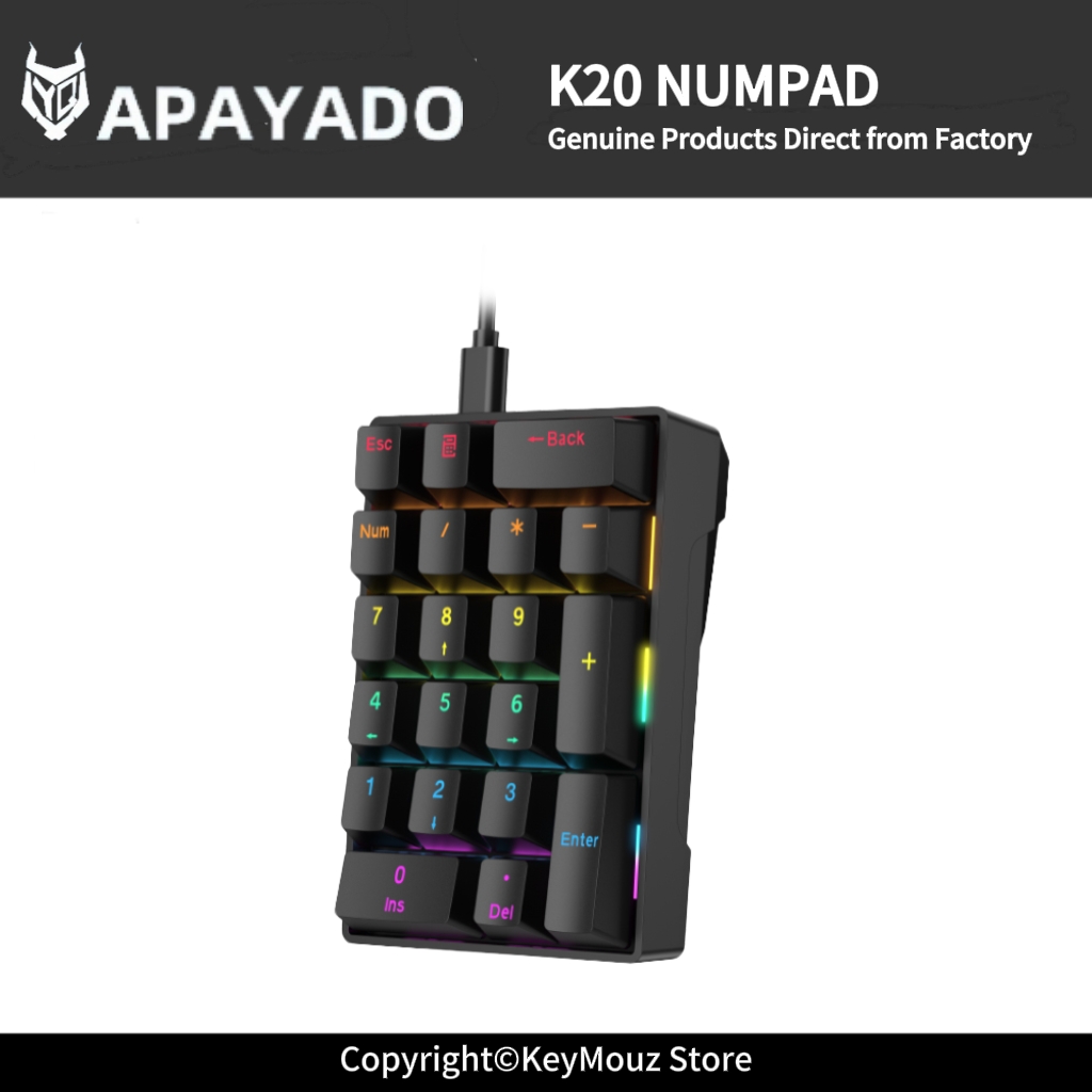 Teclado Numérico Mecánico Port - Keyboard Gaming Blue Switch reseña y precio