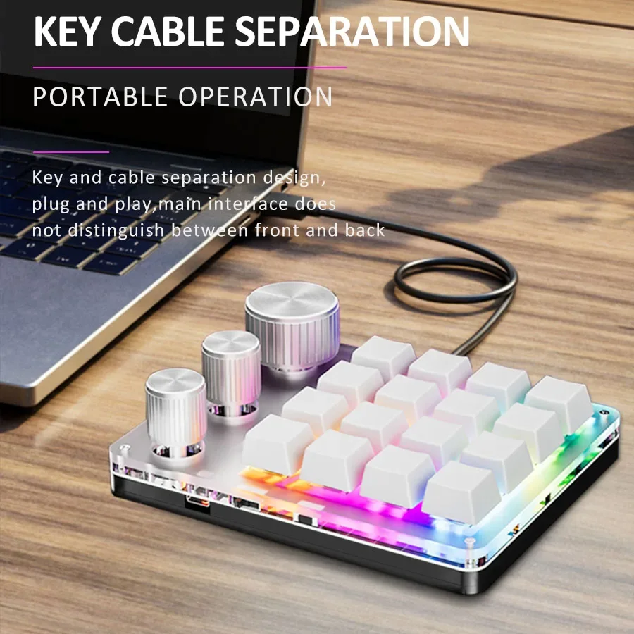 Macro de programación inalámbr - Gaming Keyboard Mini reseña y precio