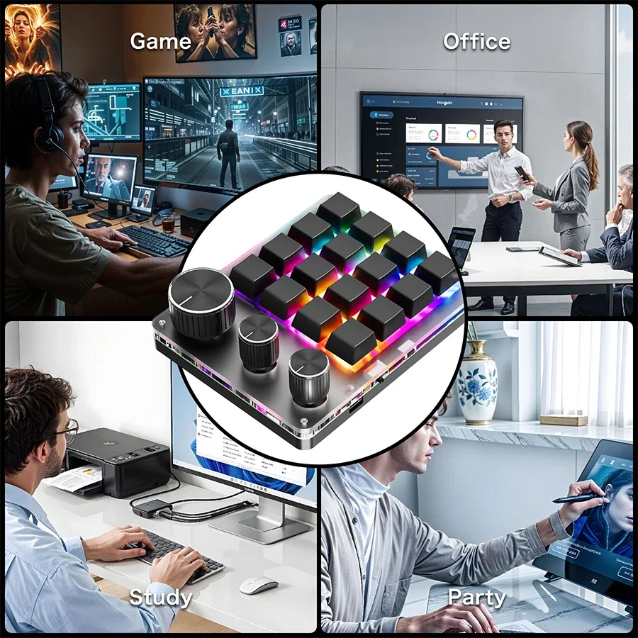 Macro de programación inalámbr - Gaming Keyboard Mini reseña y precio